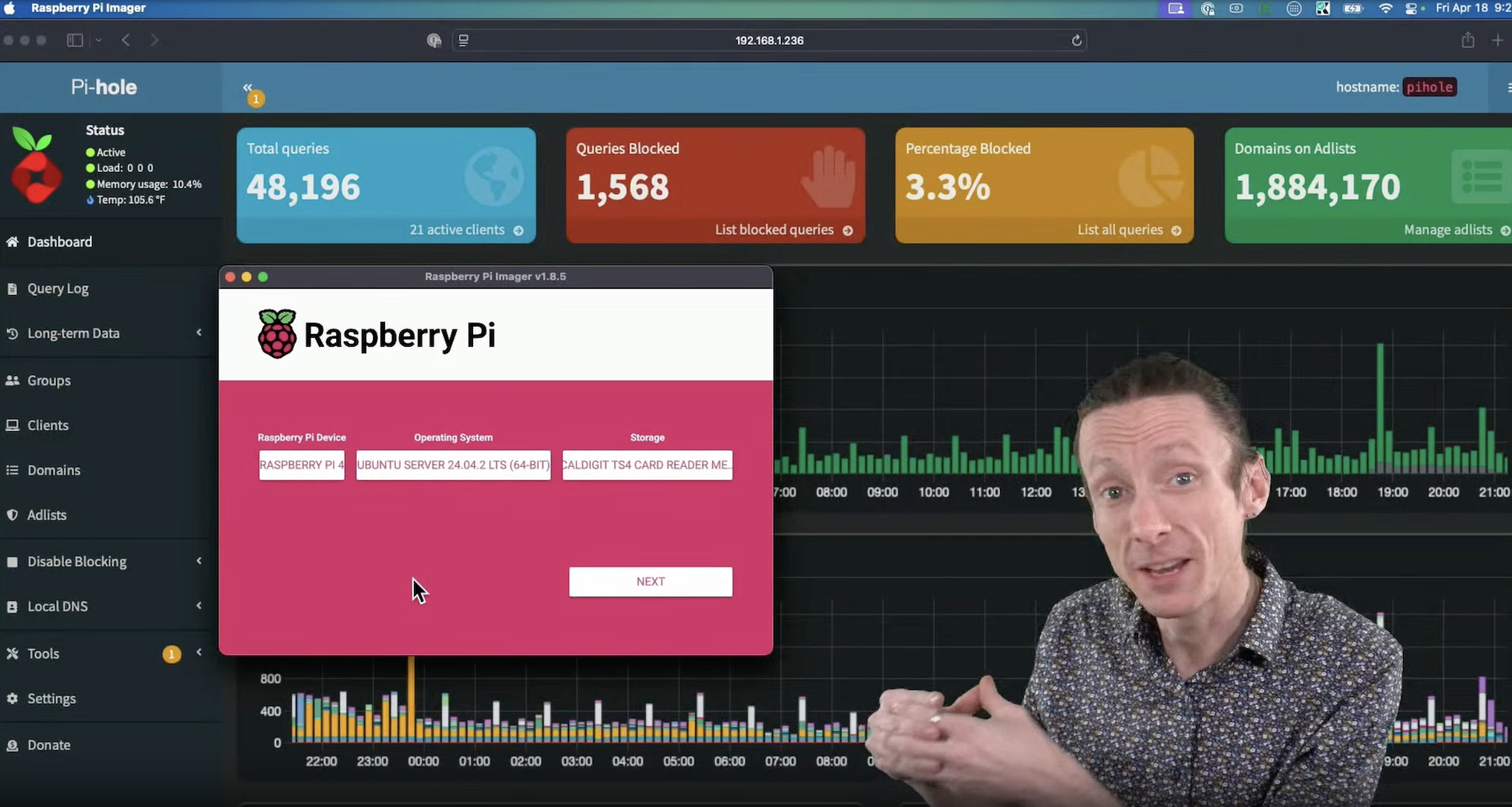 Pi-hole Part 1 - Raspberry Pi Headless OS Installation